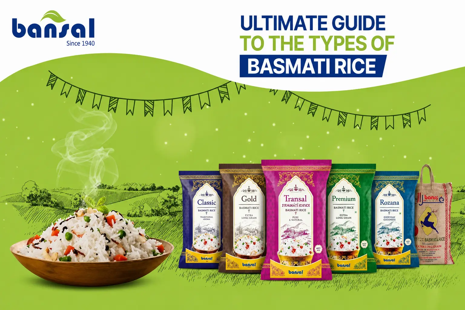The ultimate guide to various types of basmati rice