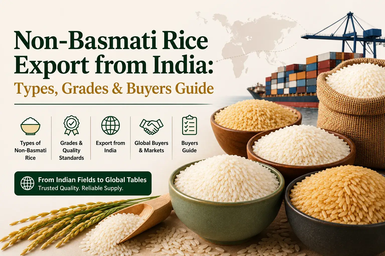 Non Basmati Rice Export From India
