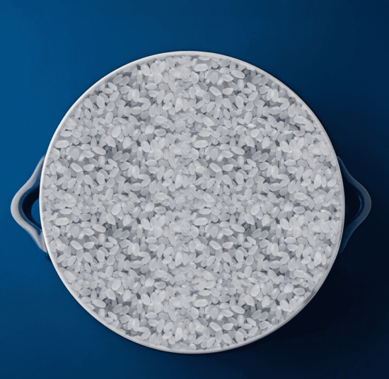 Round White Rice